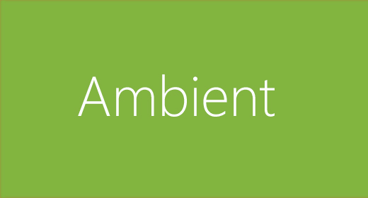 Ambient