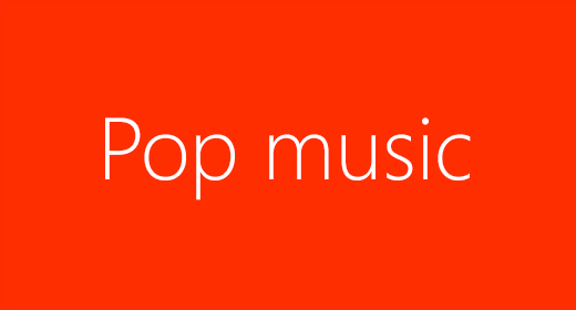 Pop music