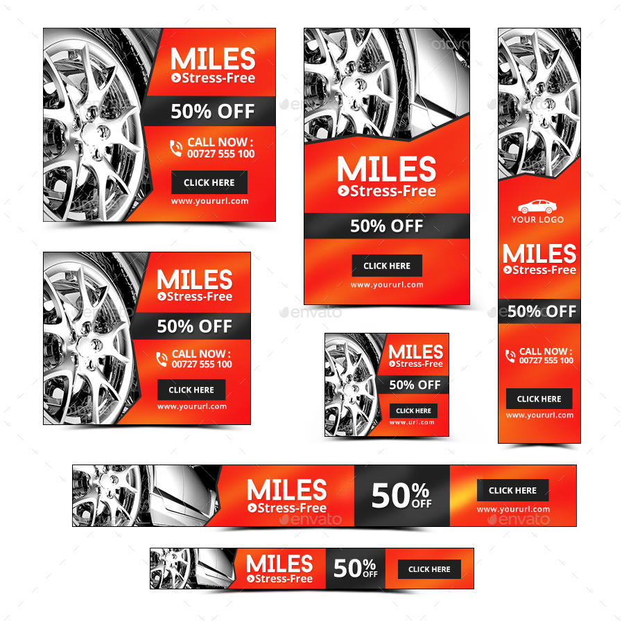 Car Dealership Banners by Hyov GraphicRiver