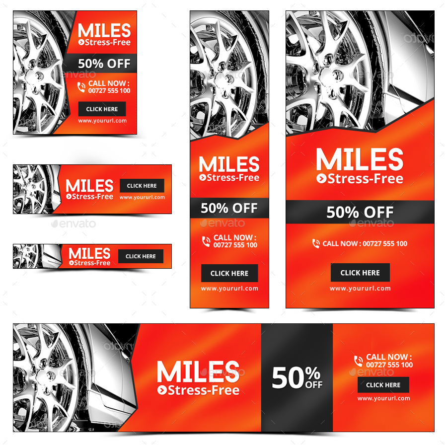 Car Dealership Banners by Hyov GraphicRiver