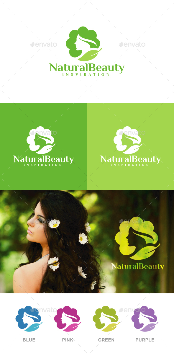 Natural Beauty Logo - Nature Logo Templates