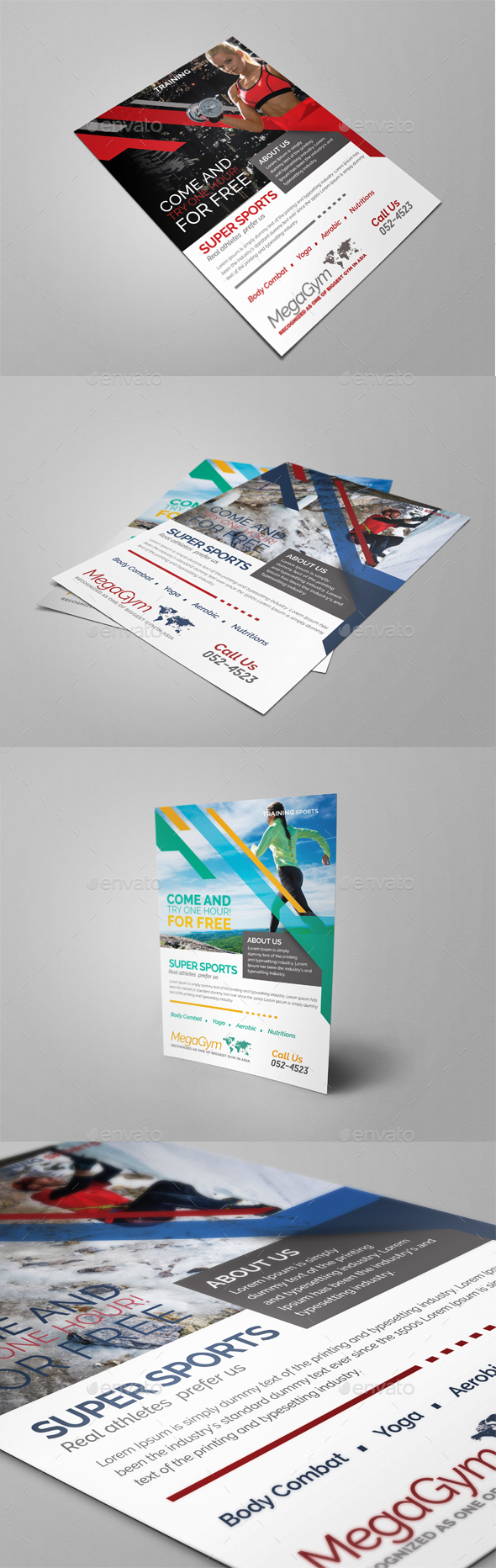 Sports and Fitness Flyer - Sports Events