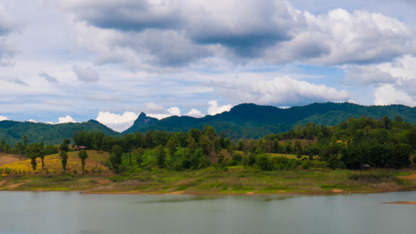 Mountains and Clouds