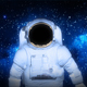Astronaut In Outer Space - VideoHive Item for Sale
