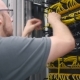 IT Engineer Paves The Yellow Ethernet Cable - VideoHive Item for Sale
