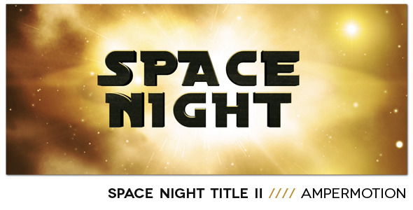 Space Night 3D - VideoHive 1663905