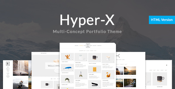 Awesome HyperX - Portfolio for Freelancers & Agencies