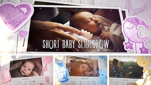 Short Baby Slideshow - VideoHive 16728726