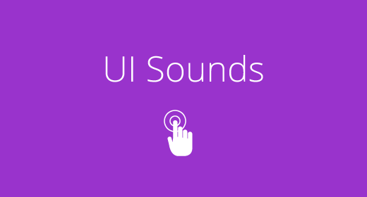 UI Sound Effects