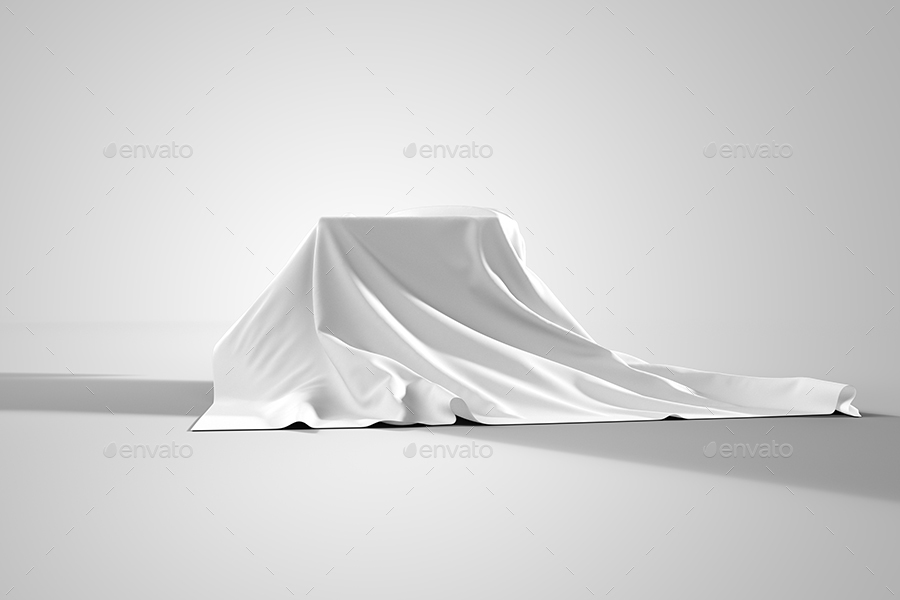 Download Logo Mockup On Covered Box With Fabric By Gk1 Graphicriver Yellowimages Mockups