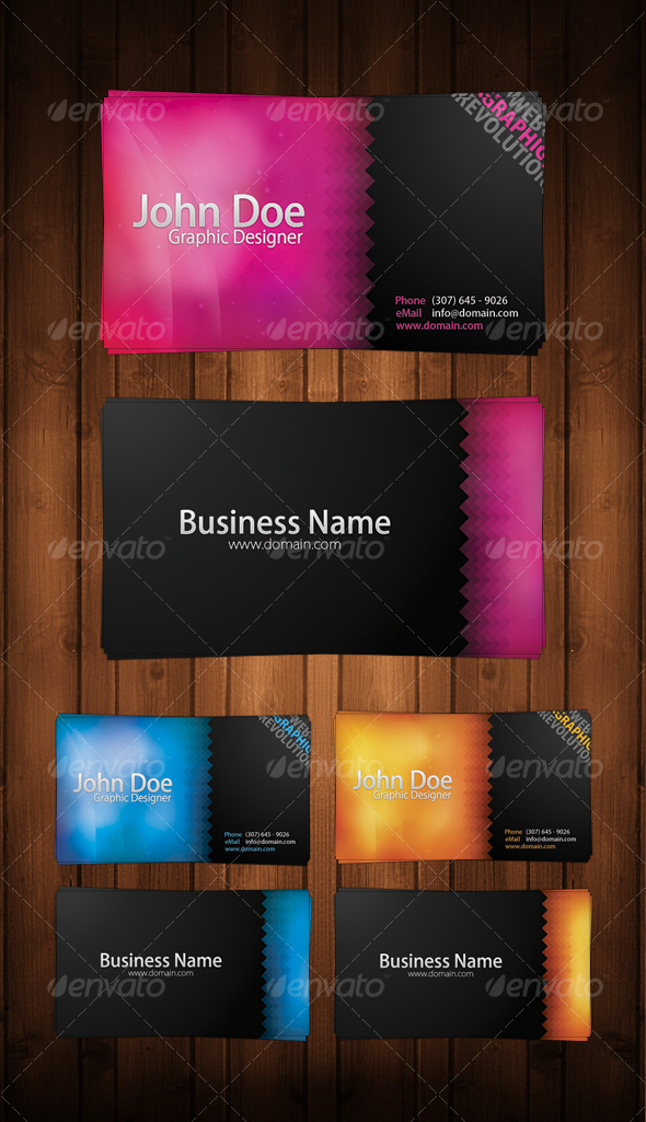 Colorfull Business Card - Creative Business Cards