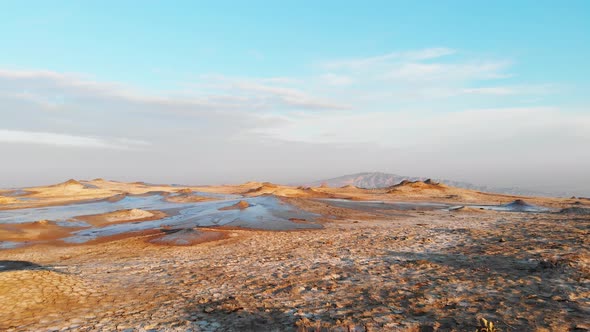Walk Around Colorful Mud Volcanoe Site alt