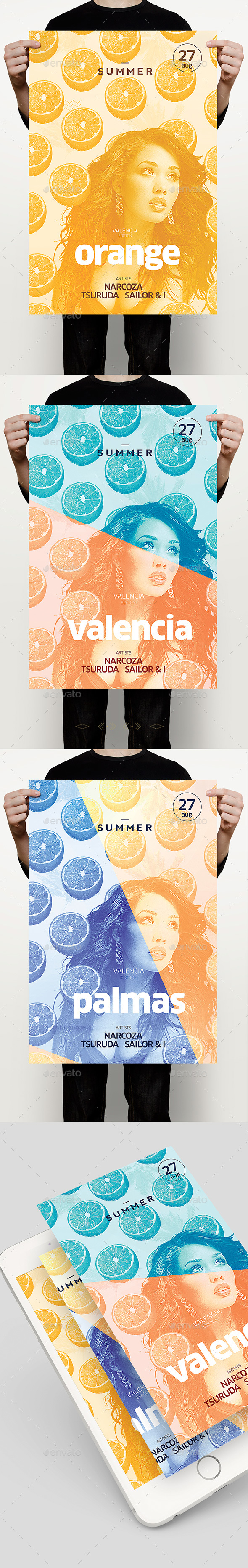 Orange Summer Flyer