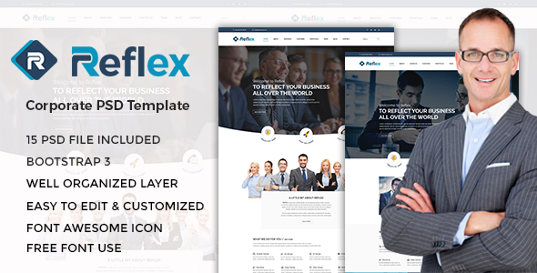 Reflex - Corporate - ThemeForest 16746025