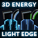 Energy Light Edge 3D logo - VideoHive Item for Sale