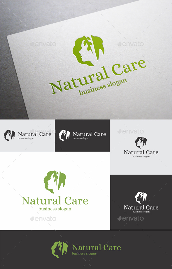 Natural Care Logo - Humans Logo Templates