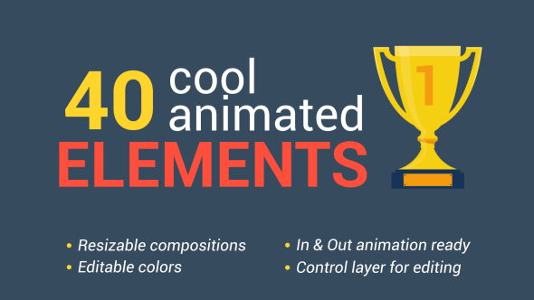 Animation Elements Pack - VideoHive 16755184