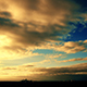 Dark Clouds Over Distant City - VideoHive Item for Sale