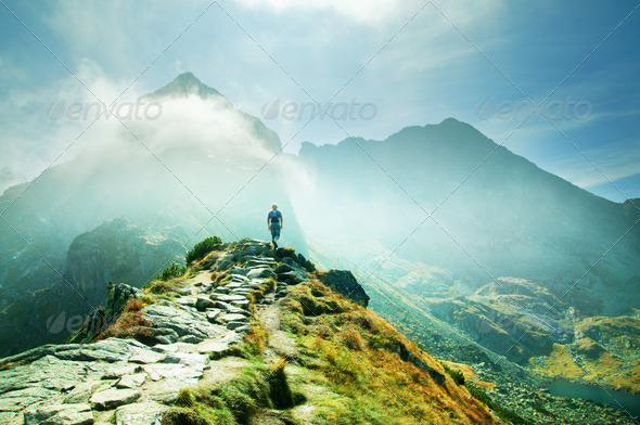 Mountains landscape - Stock Photo - Images