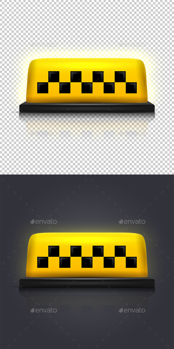 Taxi Sign - Business Icons