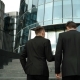 Two Businessmen Climb The Stairs - VideoHive Item for Sale
