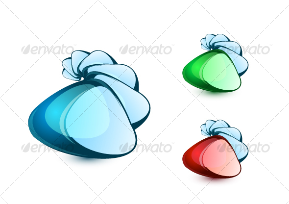 Abstract glass logos - Abstract Conceptual