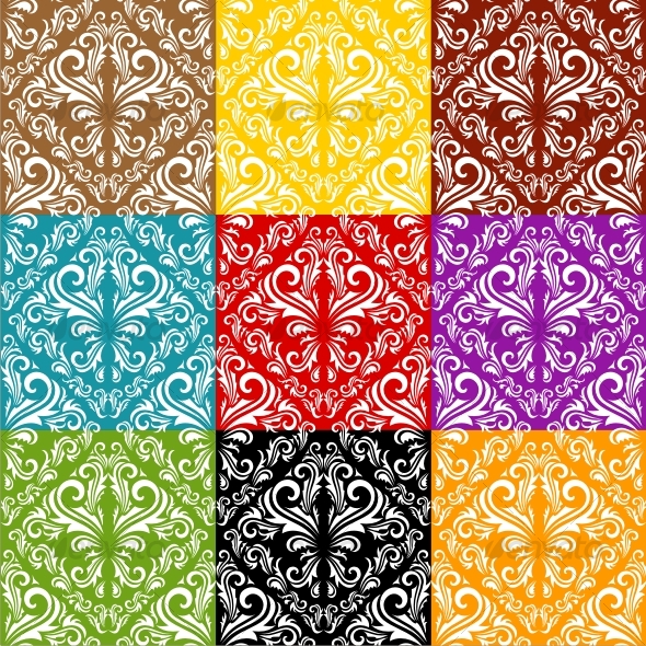Seamless floral background - Backgrounds Decorative