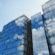 Office Building Skyscraper in the Windows of which reflected the passing clouds - VideoHive Item for Sale