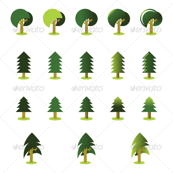 Cutrees 2 - Tree pack - Organic Objects Objects
