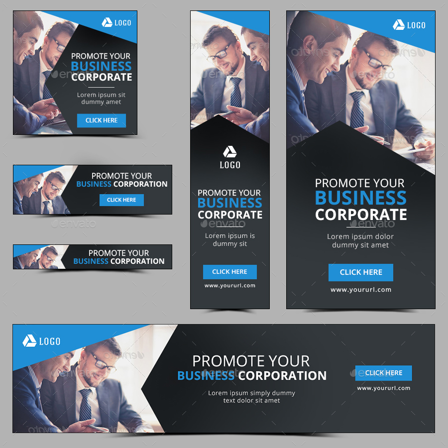 Business Banners by Hyov | GraphicRiver