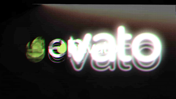 Glitch Logo Reveal - VideoHive 16791273