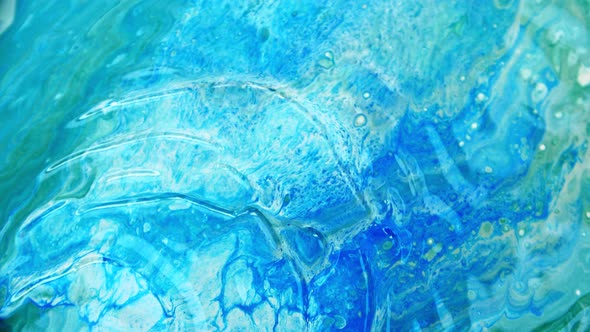 abstract background wallpaper blue green blue acrylic paints  alt