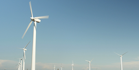 Wind Electric Generating Windmills alt