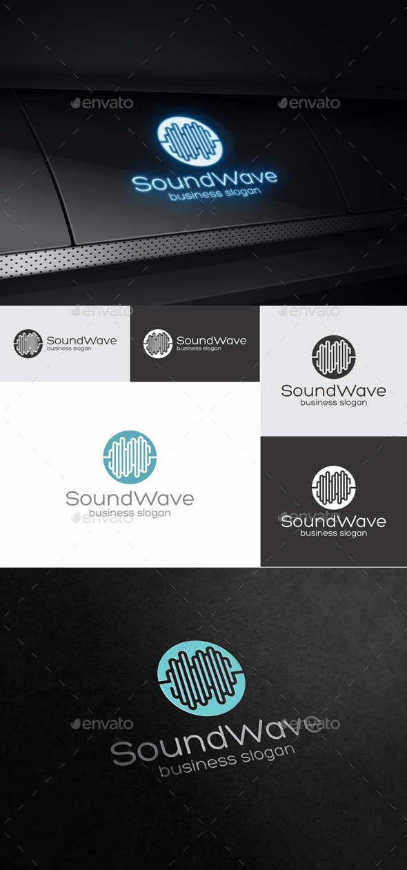 SoundWave - Symbols Logo Templates
