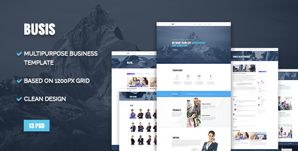 Busis - Clean - ThemeForest 16470434