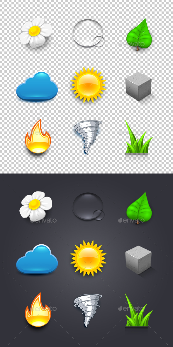 Nature Icons - Web Icons