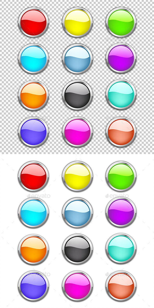 Glossy Buttons - Miscellaneous Conceptual