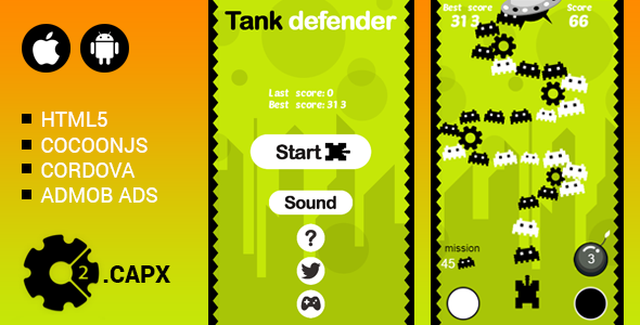 Tank Defender - CodeCanyon 16799876
