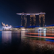Marina Bay Sands Singapore At Night - VideoHive Item for Sale