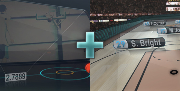 Basketball PromoOn-air-graphics - VideoHive 1658435