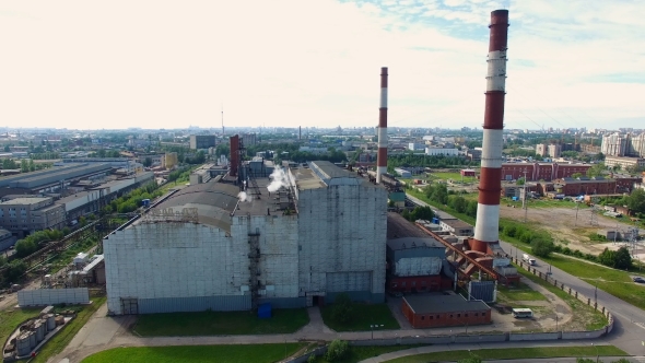 Power plant in Saint Petersburg