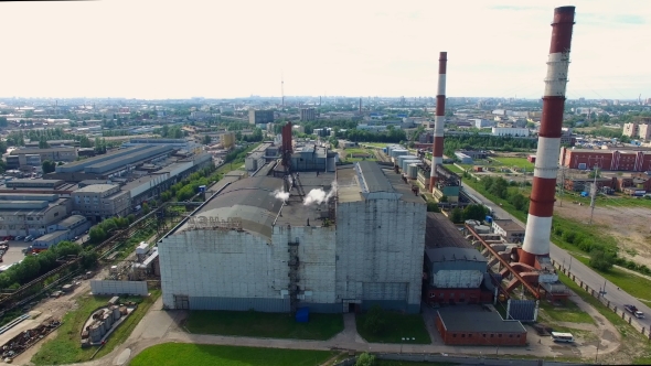 Power plant in Saint Petersburg