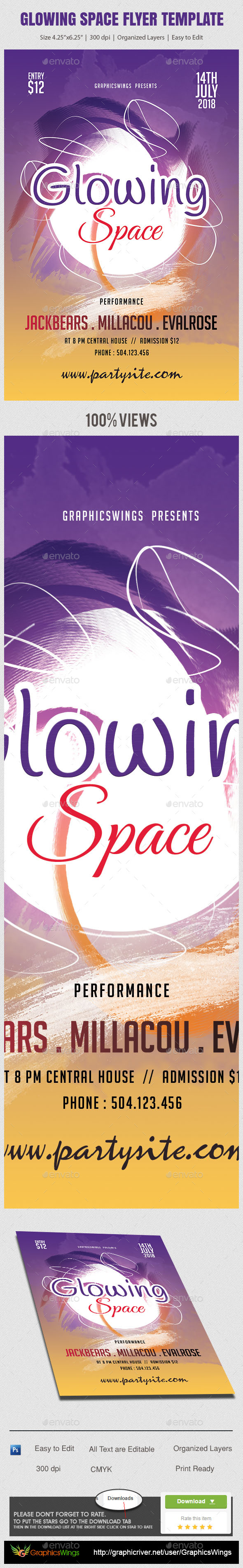 Minimal Abstract Flyer - Events Flyers
