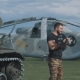 Muscular Man In a Military Uniform Has Arranged Training At a Military Base - VideoHive Item for Sale