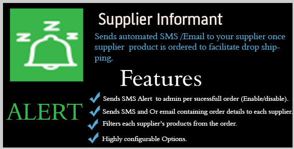Supplier Informant - CodeCanyon 16827134