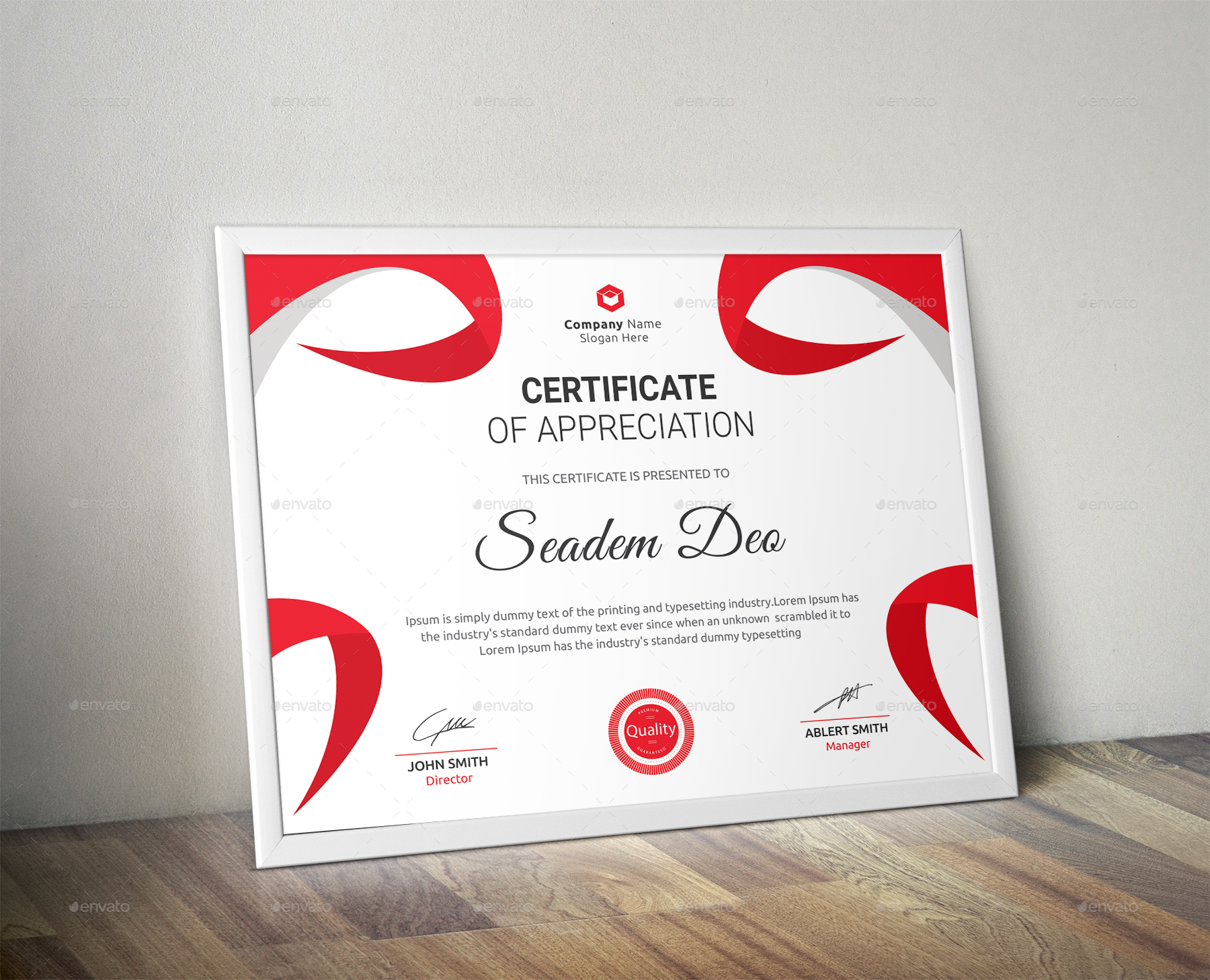 Certificate by Haze_pixel | GraphicRiver