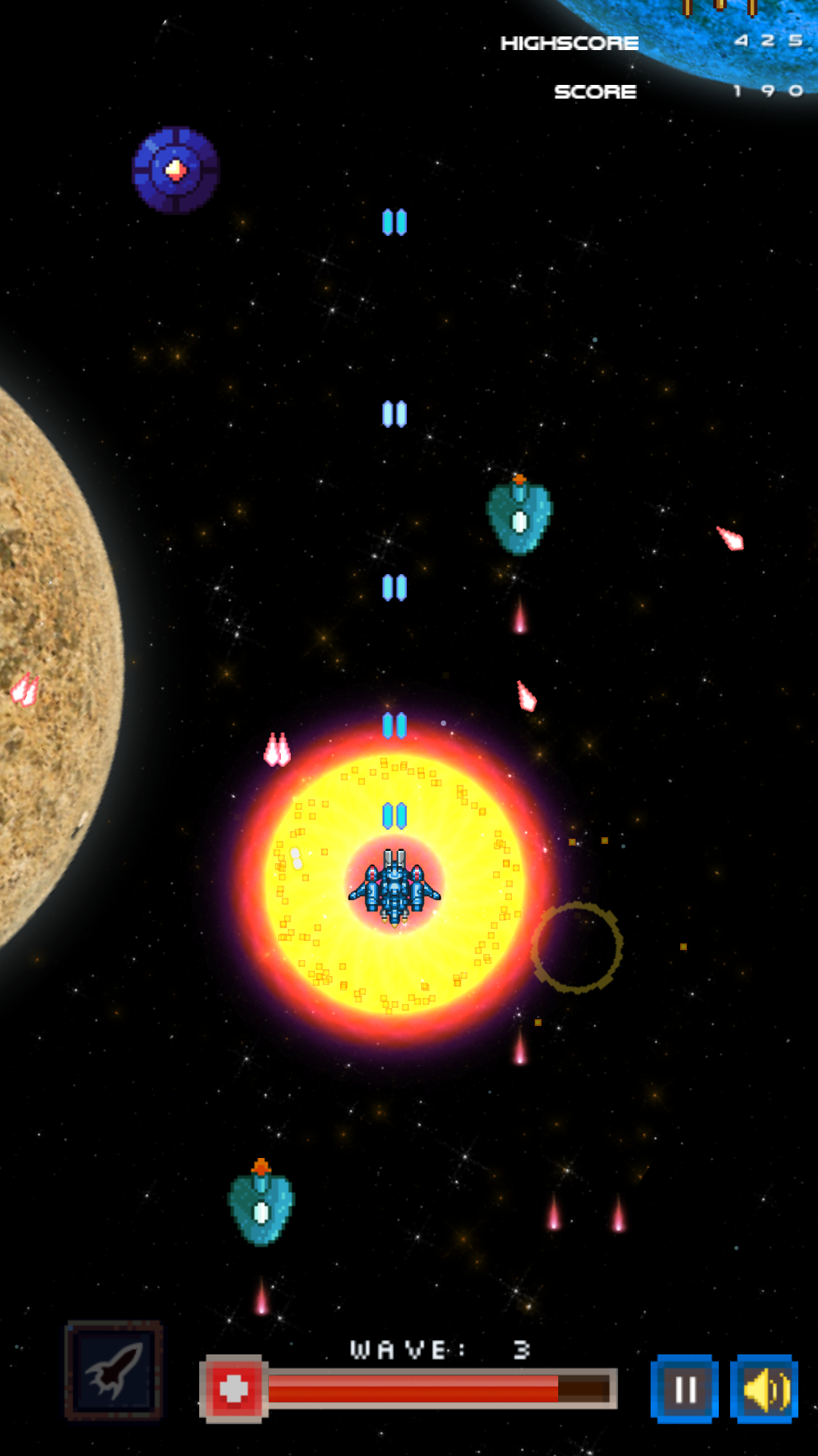 Spaceship Survival Shooter by Javanie | CodeCanyon