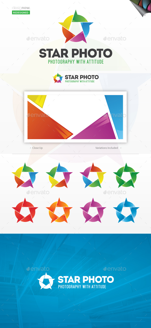 Star Photo Logo - Abstract Logo Templates