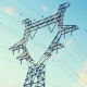 Powerlines - Desert Powerlines - Desert - VideoHive Item for Sale
