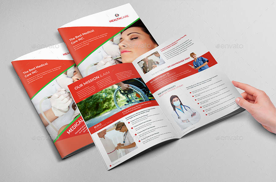 Medical Health Brochure_ 8 Pages, Print Templates | GraphicRiver